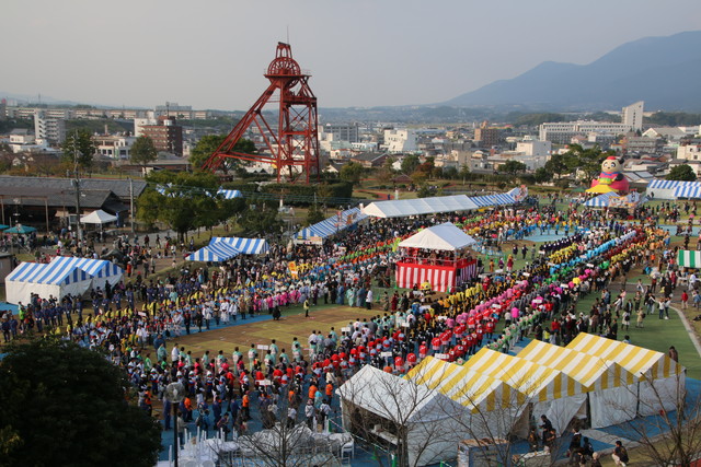 炭坑節総踊り